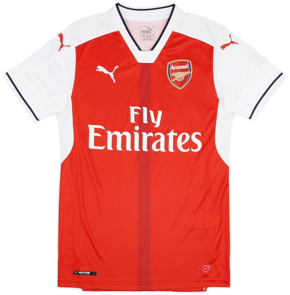 2016-17 Arsenal Home Shirt Ramsey #8 - 9/10 - (XS)