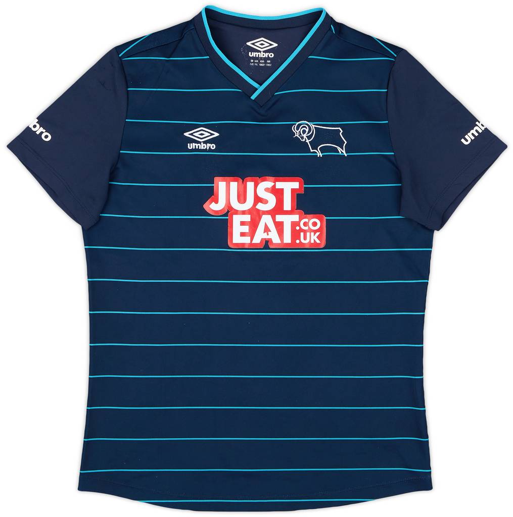 2014-15 Derby County Away Shirt - 8/10 - (XL.Boys)
