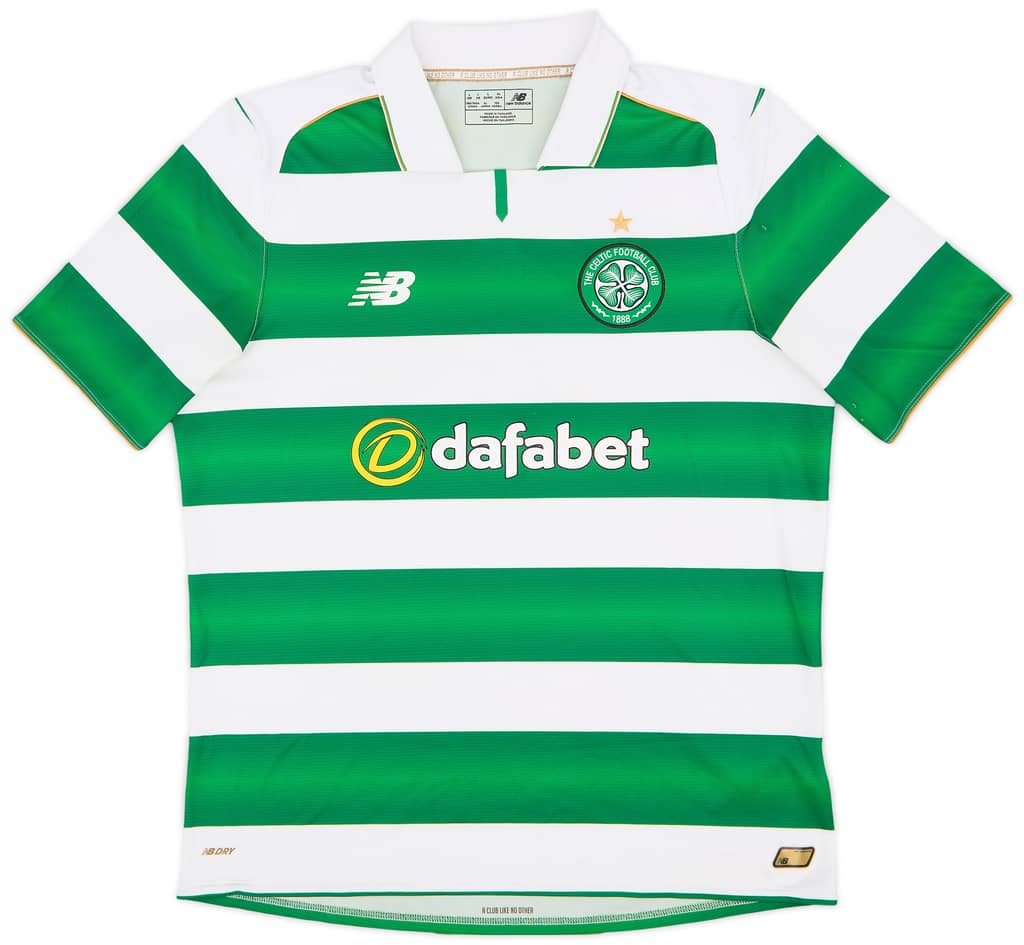 2016-17 Celtic Home Shirt - 6/10 - (L)