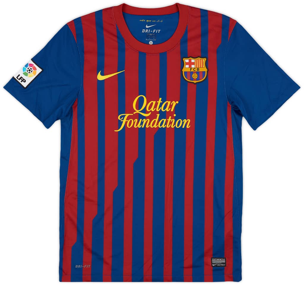 2011-12 Barcelona Home Shirt Messi #10 - 9/10 - (S)