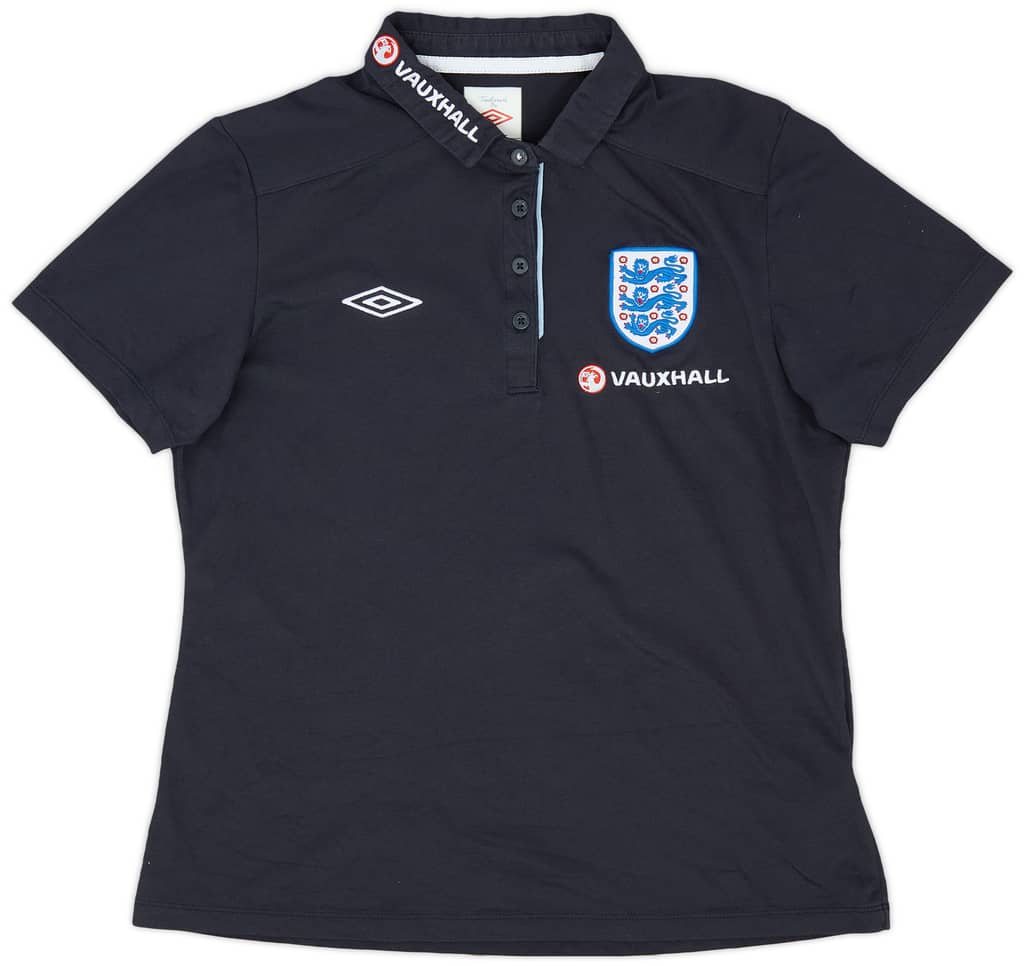 2010-11 England Umbro Polo Shirt - 10/10 - (Women's M)