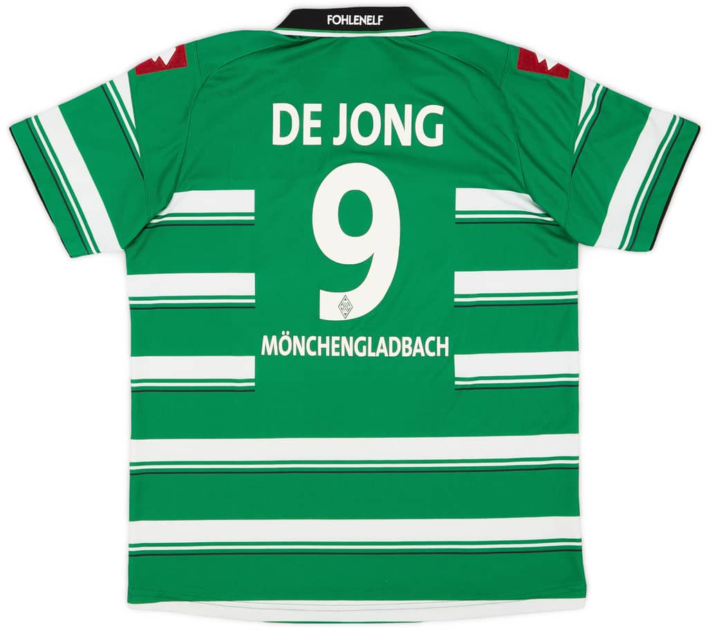 2012-13 Borussia Monchengladbach Third Shirt De Jong #9 - 6/10 - (XL.Boys)