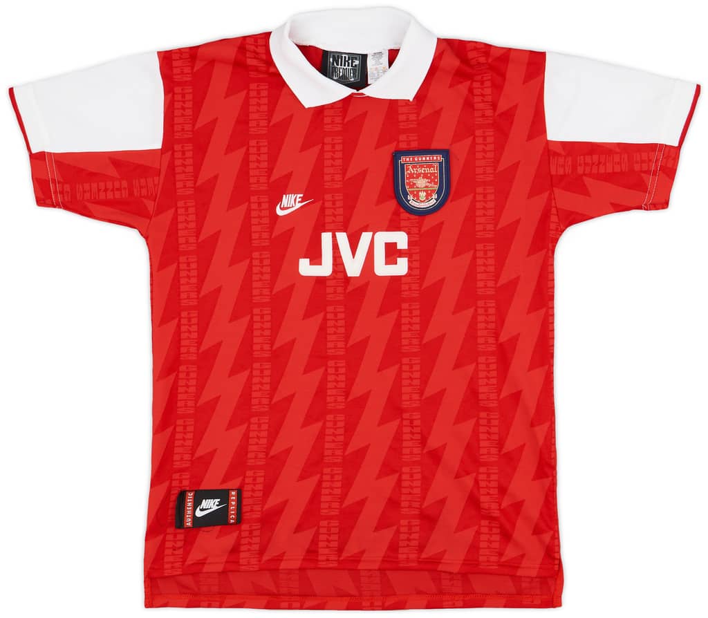 1994-96 Arsenal Home Shirt - 8/10 - (XL.Boys)