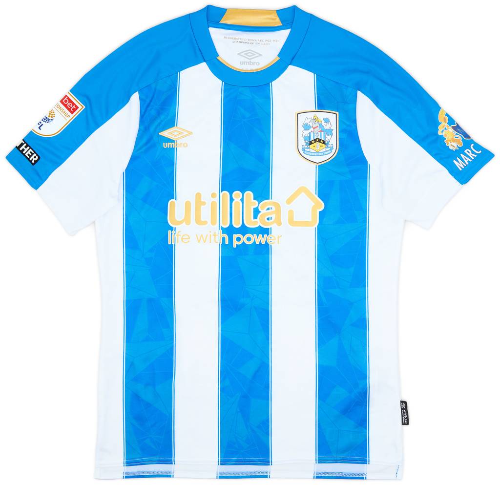 2023-24 Huddersfield Match Issue Home Shirt Ward #25