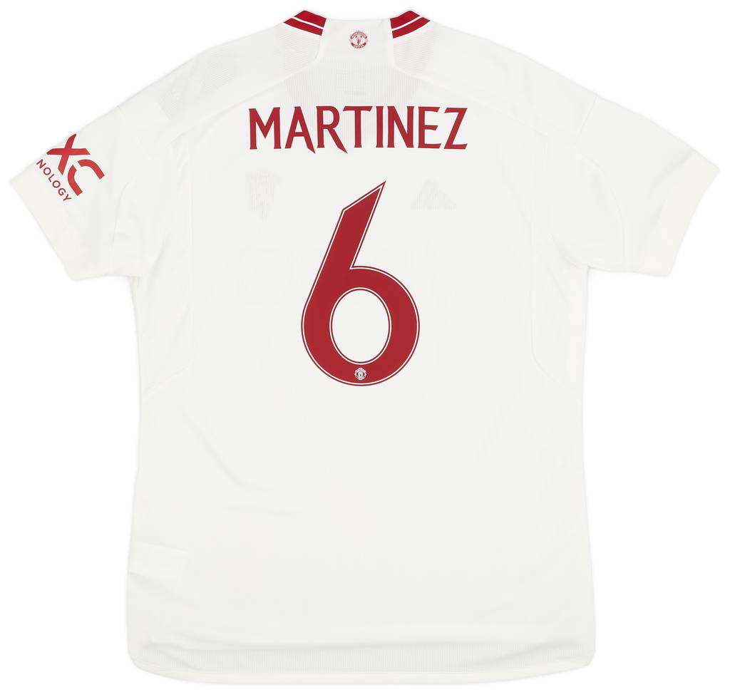 2023-24 Manchester United Third Shirt Martinez #6