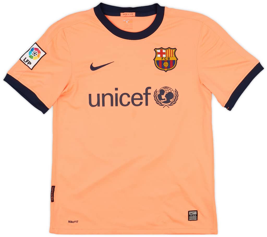 2009-10 Barcelona Away Shirt Messi #10 - 8/10 - (S)
