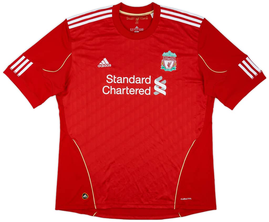 2010-12 Liverpool Home Shirt Suarez #7