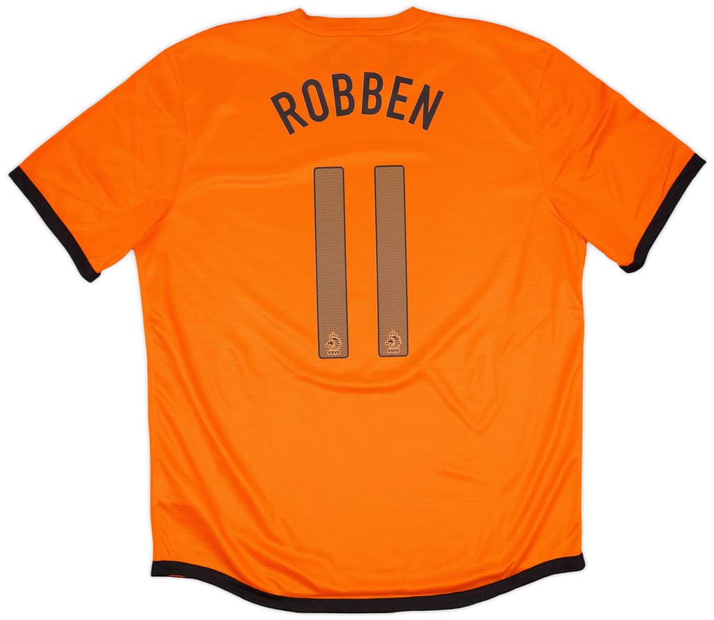 2012-13 Netherlands Home Shirt Robben #11 (XL)