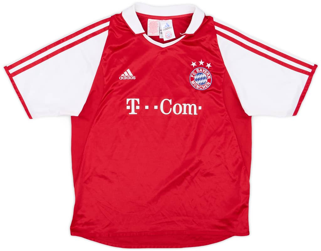 2004-05 Bayern Munich Home Shirt - 8/10 - (L.Boys)