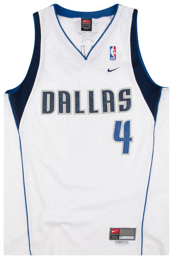 2001-04 Dallas Mavericks Finley #4 Nike Swingman Jersey (Home) M