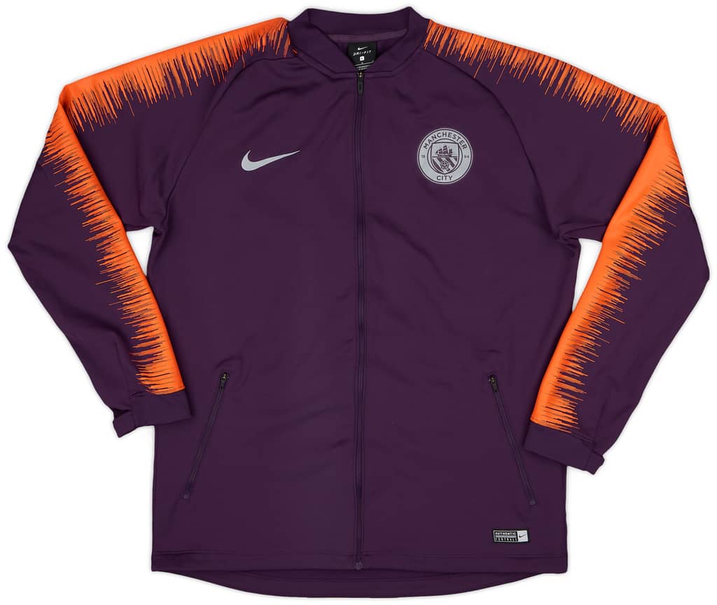 2018-19 Manchester City Nike Track Jacket - 8/10 - (L)