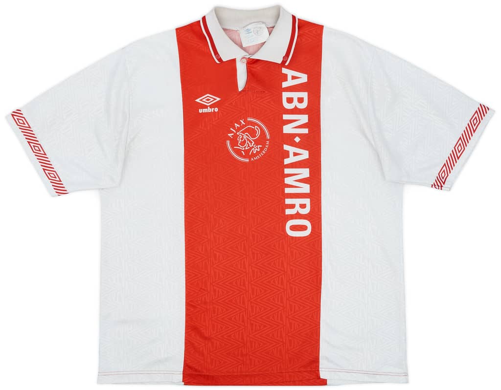 1991-93 Ajax Home Shirt - 8/10 - (XL)