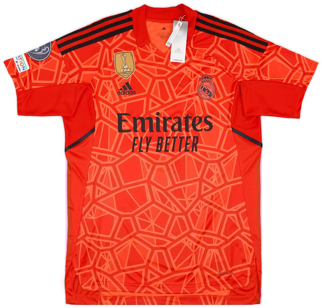 2022-23 Real Madrid GK Away Shirt Courtois #1 (L)