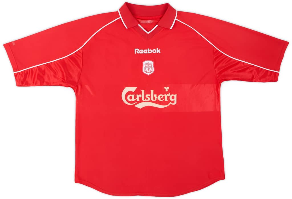 2000-02 Liverpool Home Shirt Redknapp #11 - 6/10 - (L)