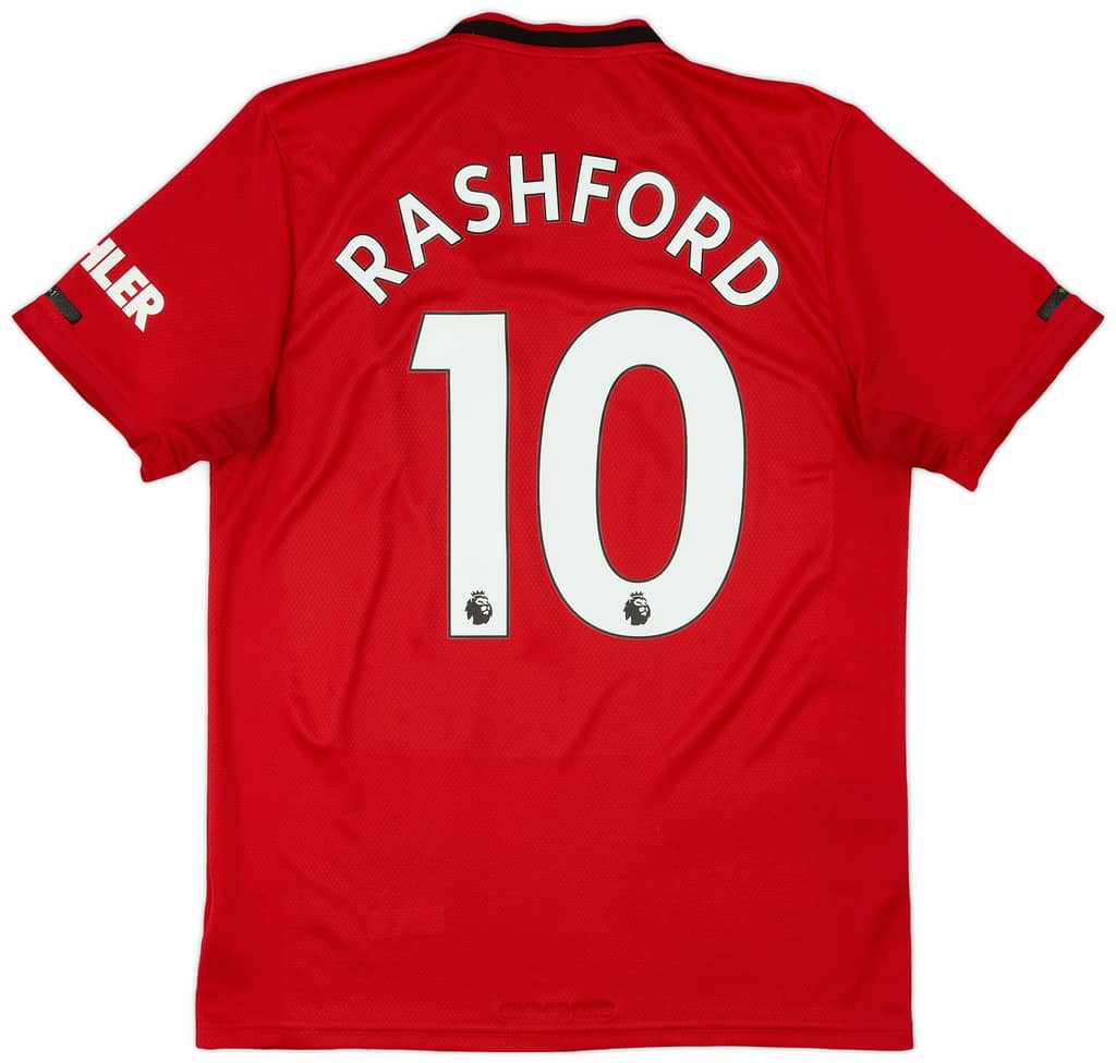 2019-20 Manchester United Home Shirt Rashford #10 - 5/10 - (M)