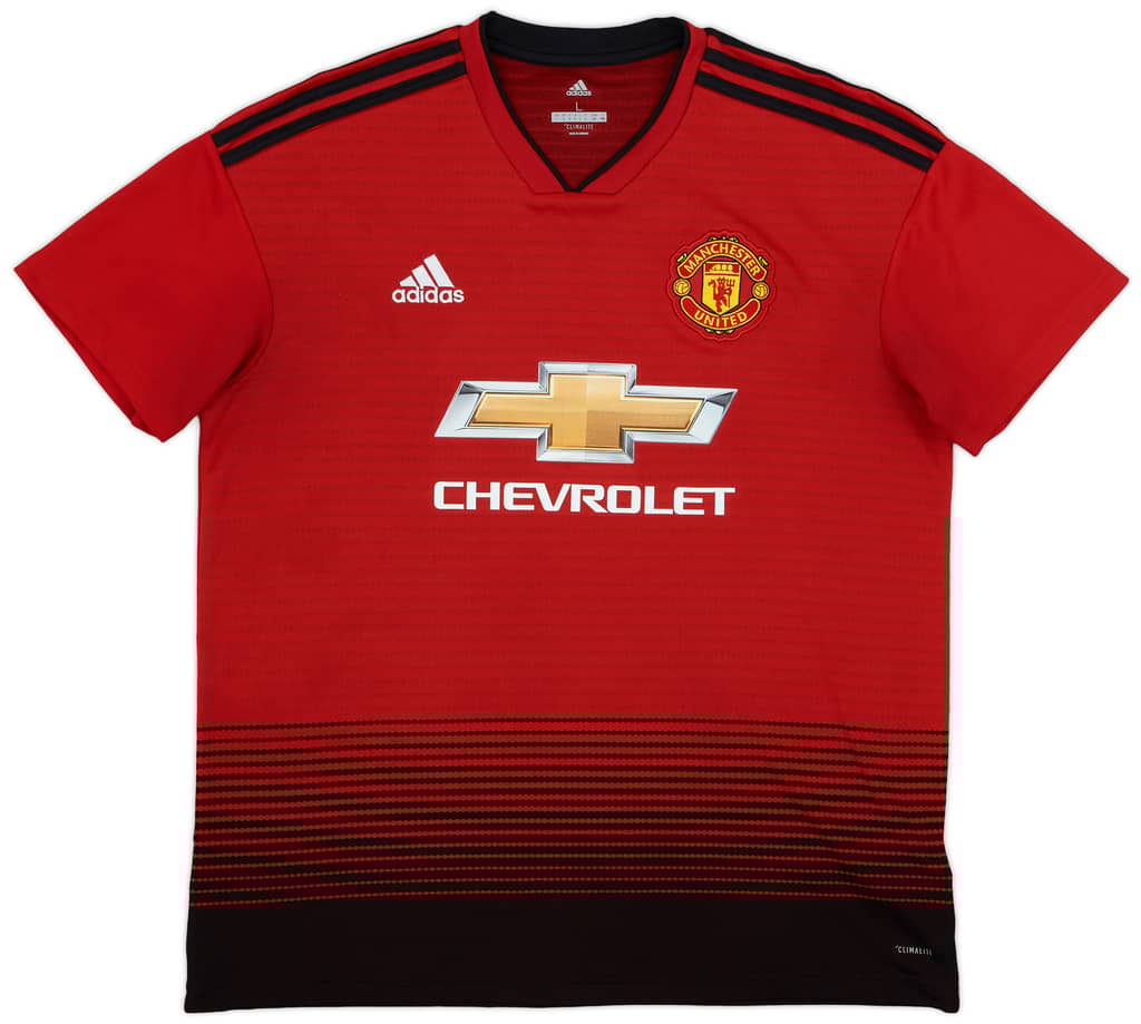 2018-19 Manchester United Home Shirt - 9/10 - (L)