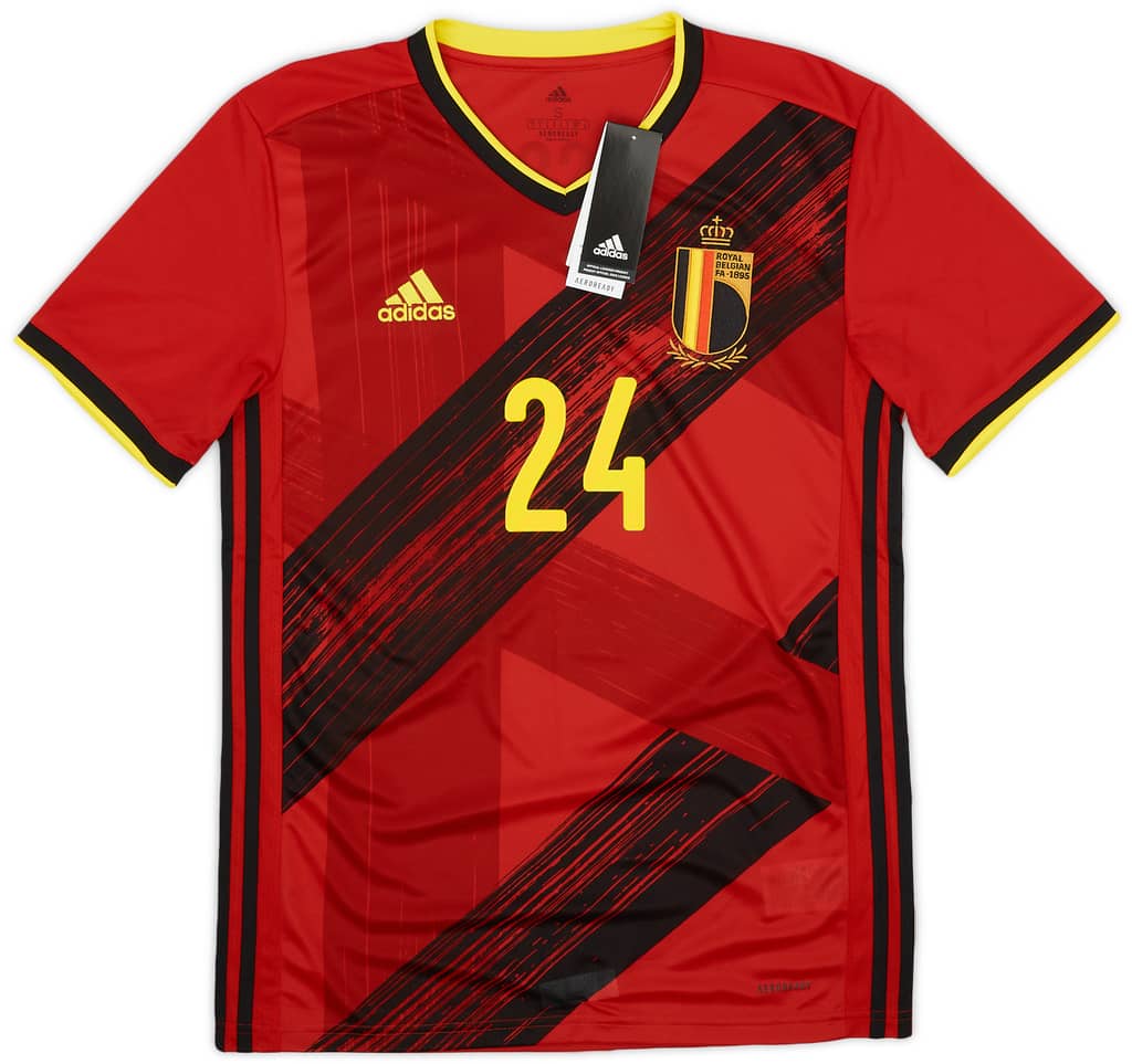 2020-21 Belgium Home Shirt Trossard #24 (S)