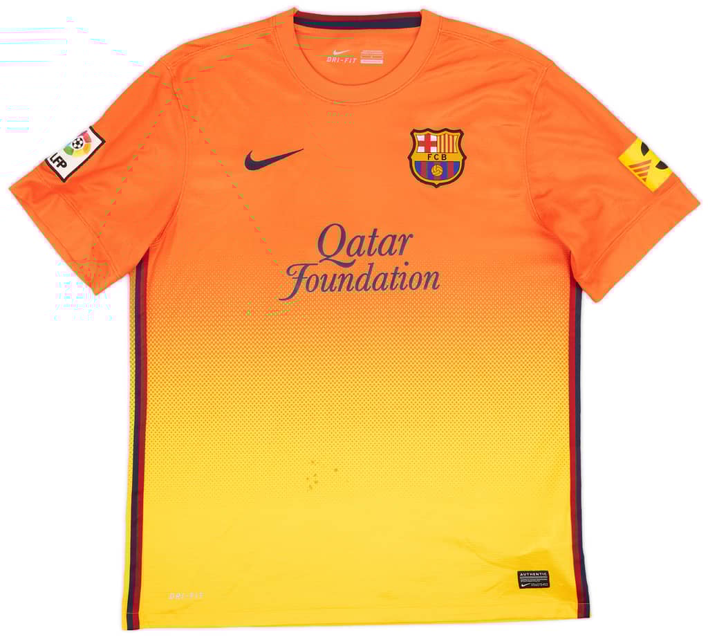 2012-13 Barcelona Away Shirt Messi #10 - 6/10 - (L)