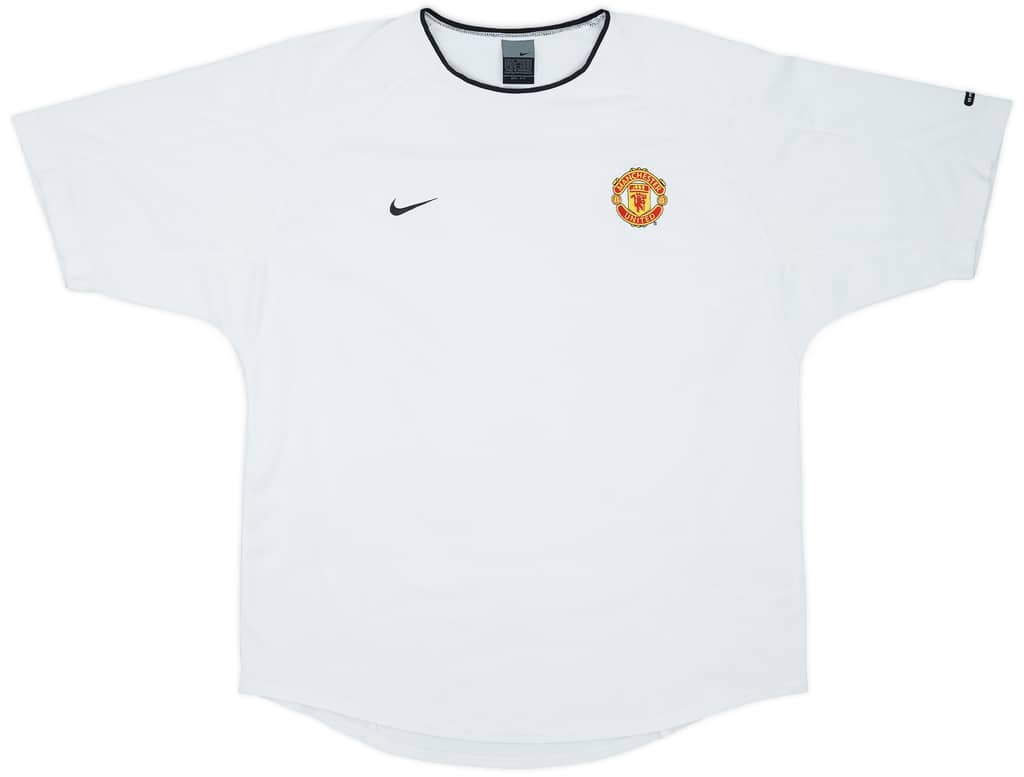 2002-03 Manchester United Nike Training Shirt - 8/10 - (XL)