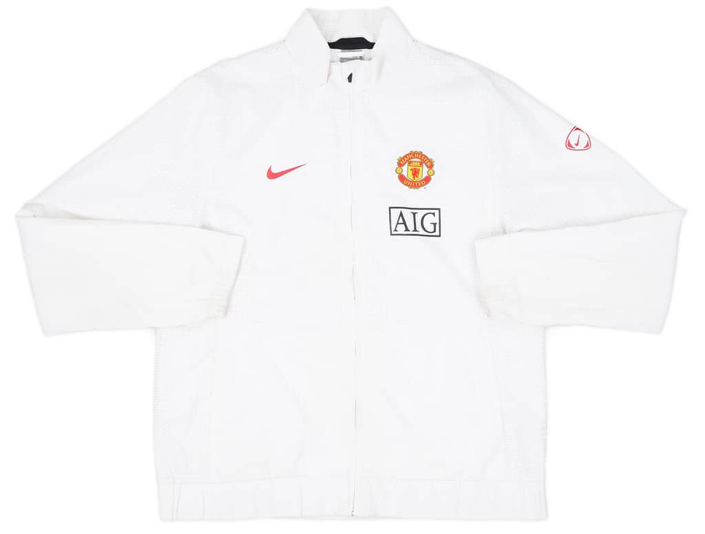 2009-10 Manchester United Nike Track Jacket - 8/10 - (XL)