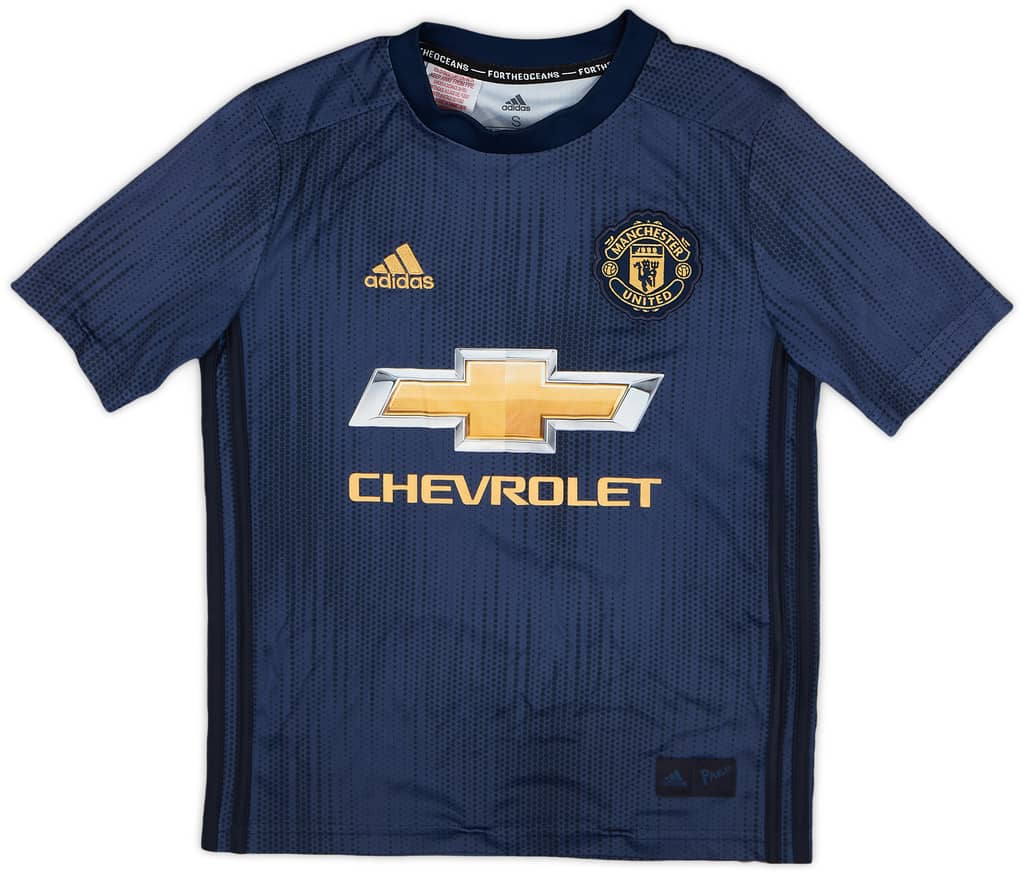 2018-19 Manchester United Third Shirt - 8/10 - (S.Boys)