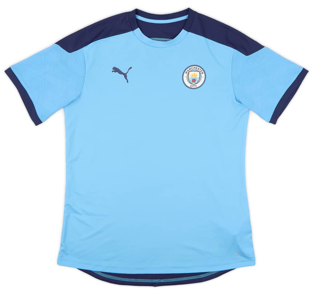 2020-21 Manchester City Puma Training Shirt - 9/10 - (L)