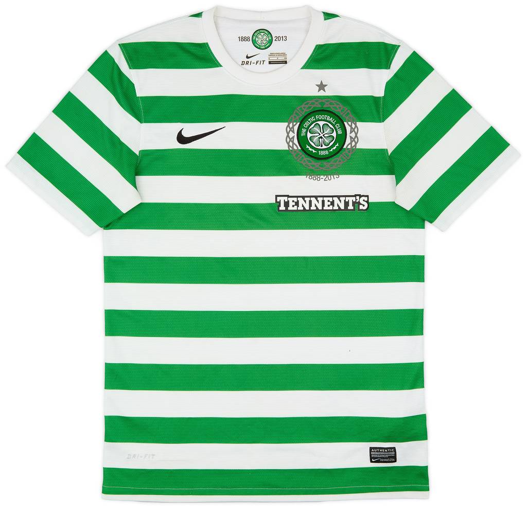 2012-13 Celtic '125th Anniversary' Home Shirt - 7/10 - (S)