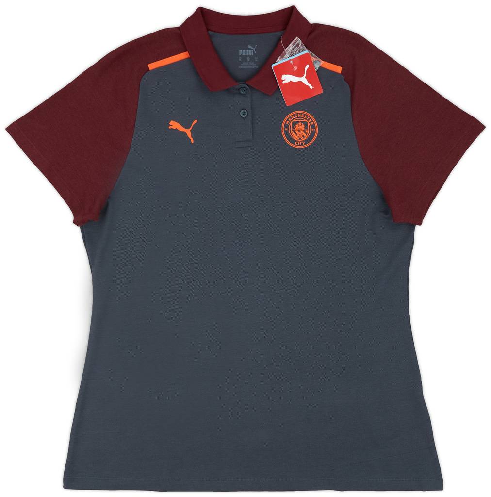 2023-24 Manchester City Women's Puma Casuals Polo T-Shirt
