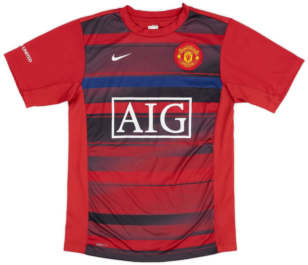 2009-10 Manchester United Nike Training Shirt - 6/10 - (S)