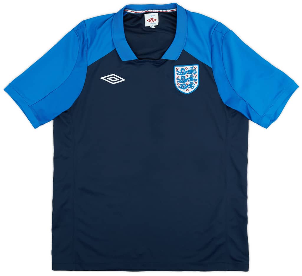 2010-11 England Umbro Training Shirt - 9/10 - (M)