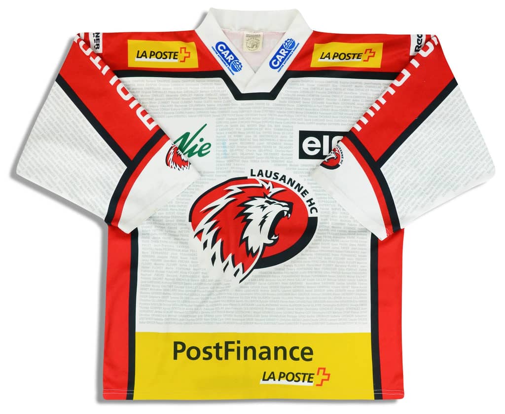 2003-04 Lausanne HC Ochsner Jersey (Away) L