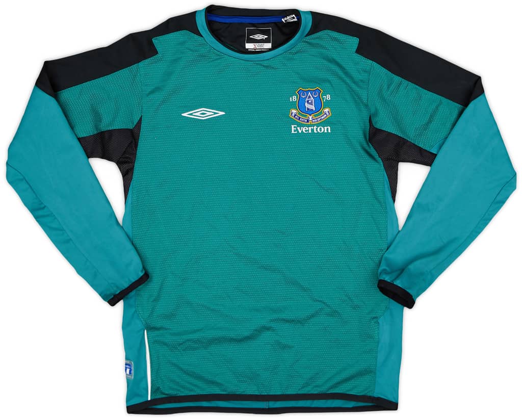 2004-05 Everton GK Shirt - 7/10 - (M.Boys)