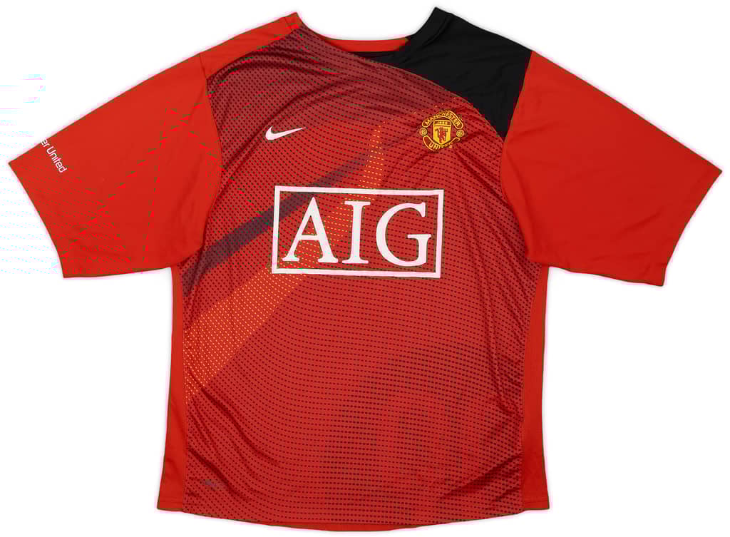 2008-09 Manchester United Nike Training Shirt - 5/10 - (S)