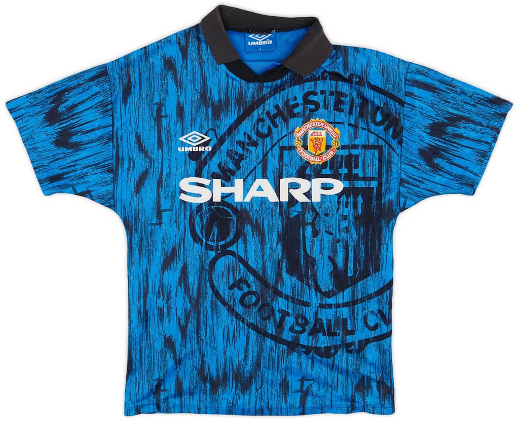 1992-93 Manchester United Away Shirt - 8/10 - (S)