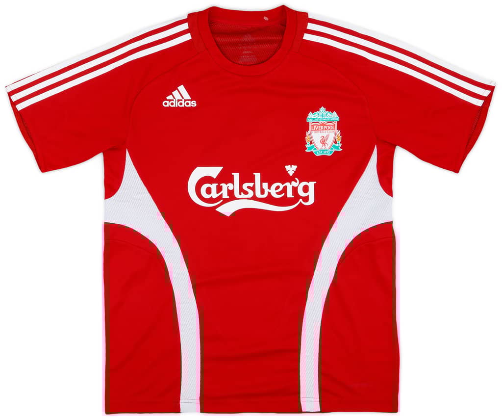 2008-09 Liverpool adidas Formotion Training Shirt - 8/10 - (L)