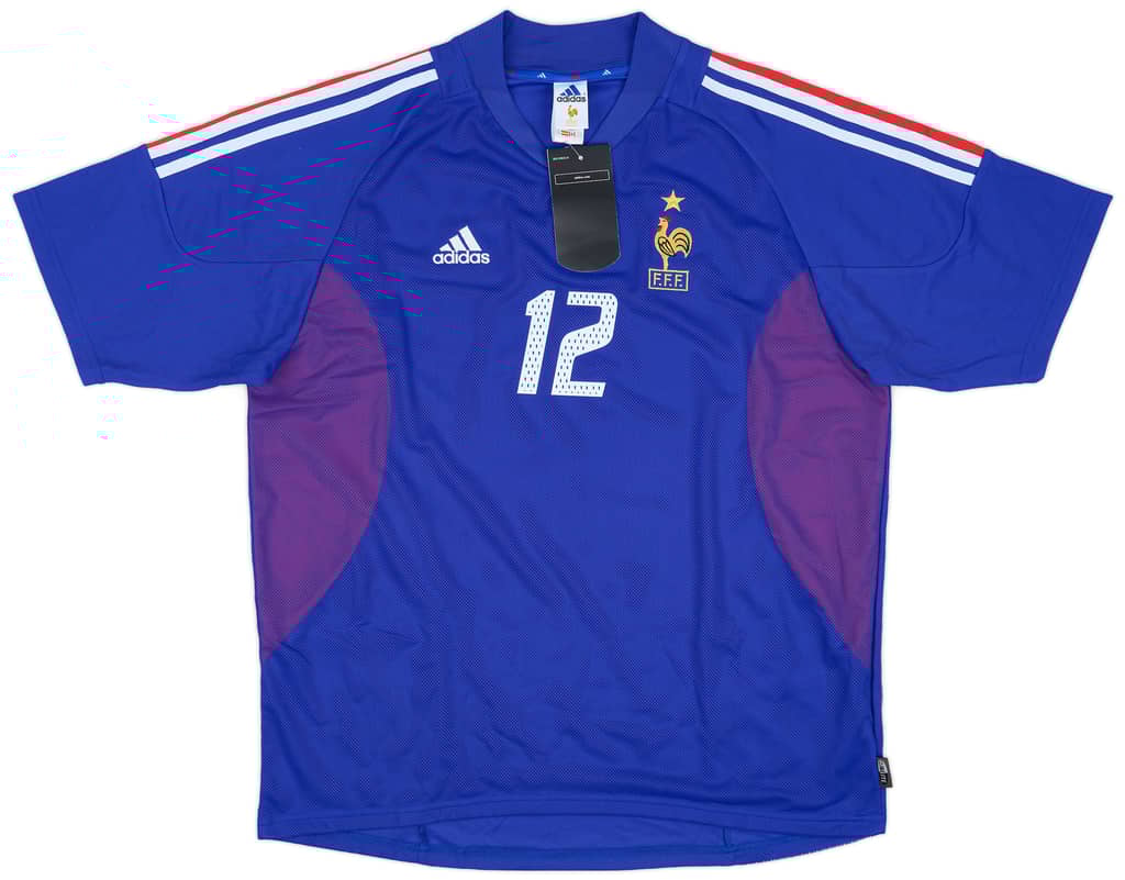 2002-04 France Home Shirt Henry #12 (XL)