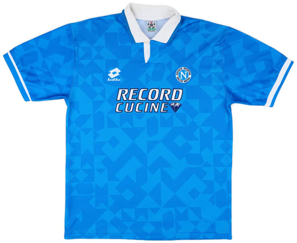 1994-96 Napoli Home Shirt - 8/10 - (L)