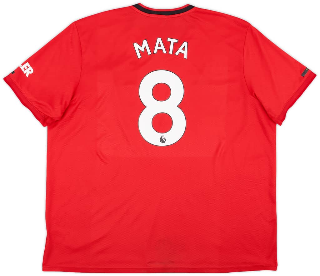 2019-20 Manchester United Home Shirt Mata #8 - 7/10 - (3XL)