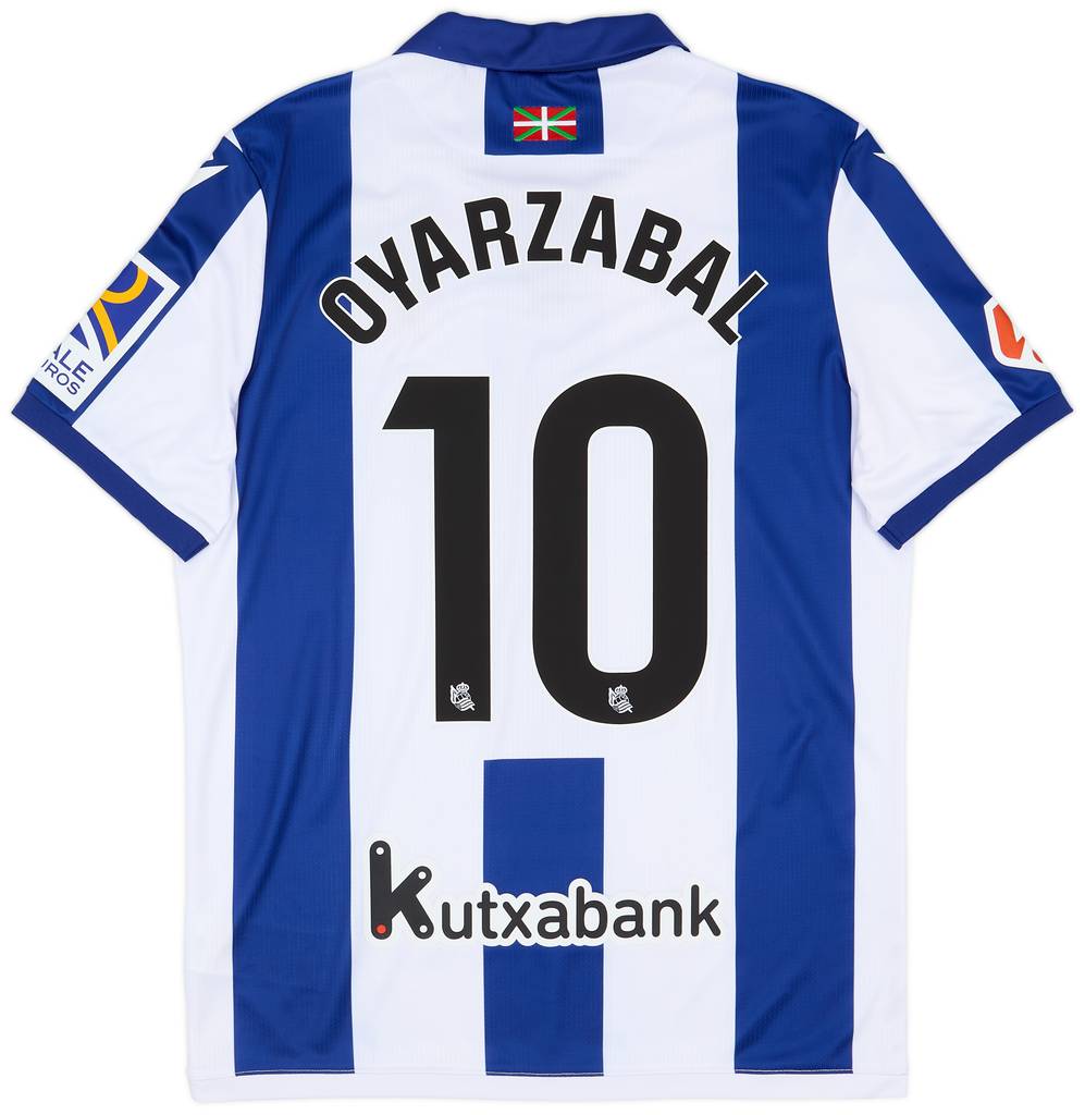 2024-25 Real Sociedad Home Shirt Oyarzabal #10