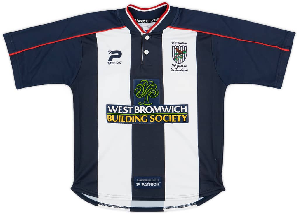 2000-02 West Brom Home Shirt - 6/10 - (M.Boys)