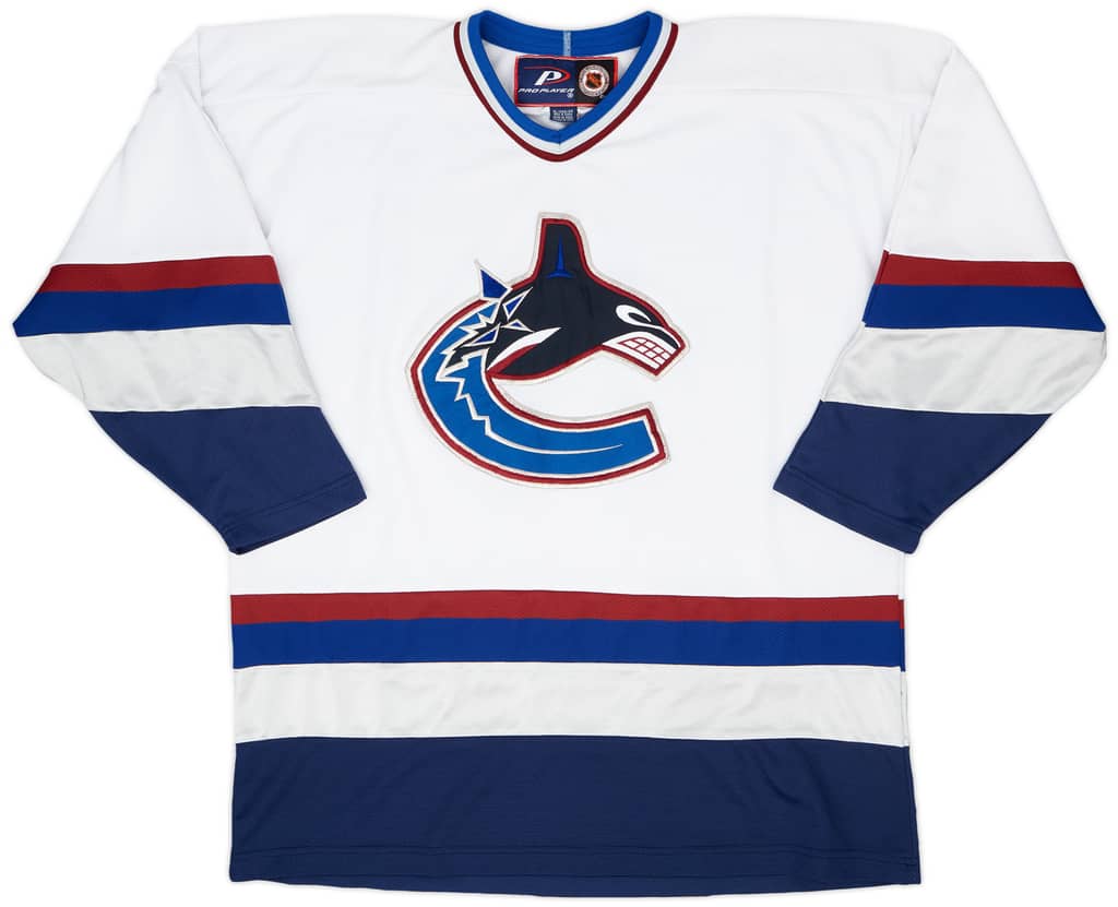 1999-00 Vancouver Canucks Pro Player Home Jersey - 9/10 - (XL)