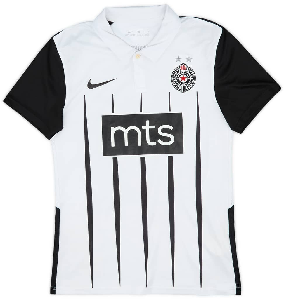 2021-22 Partizan Belgrade Home Shirt Jovic #77 - 9/10 - (S)