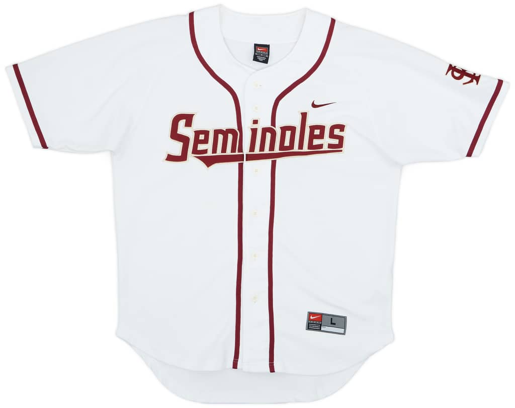 2002 Florida State Seminoles Nike Home Jersey - 7/10 - (L)
