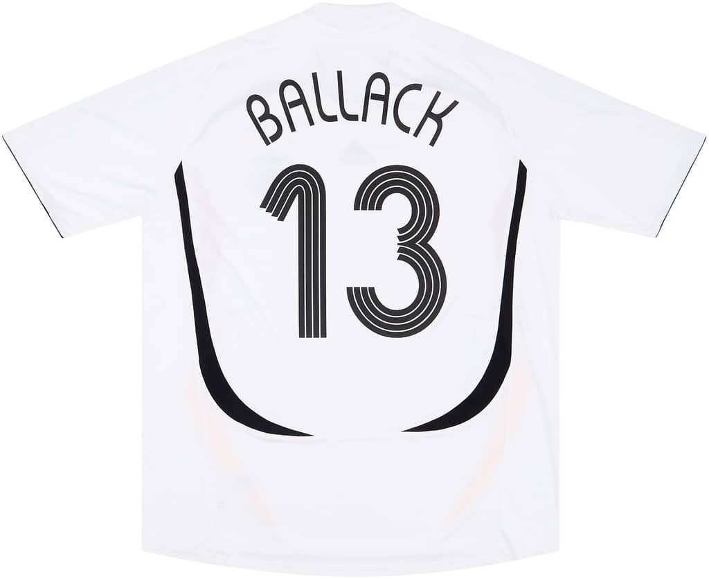 2005-07 Germany Home Shirt Ballack #13 - 6/10 - (S)