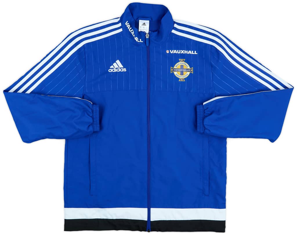 2014-15 Northern Ireland adidas Track Jacket - 9/10 - (S)