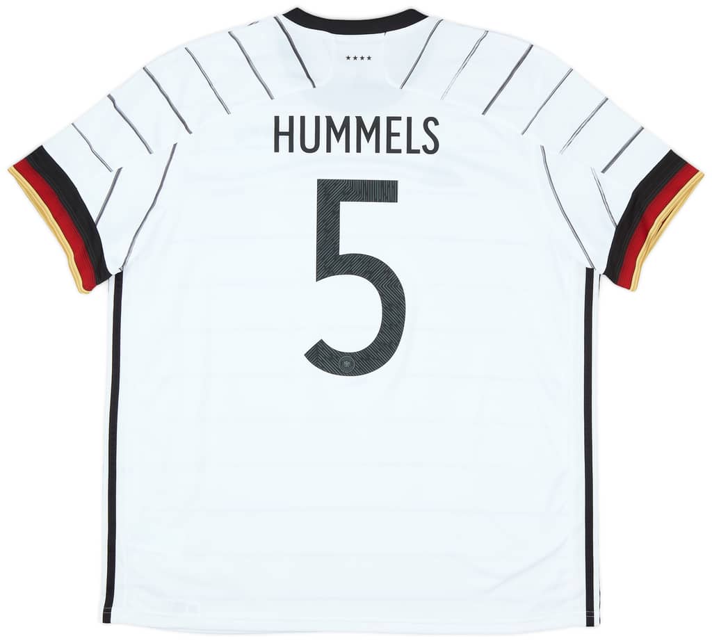 2020-21 Germany Home Shirt Hummels #5 - 8/10 - (XXL)