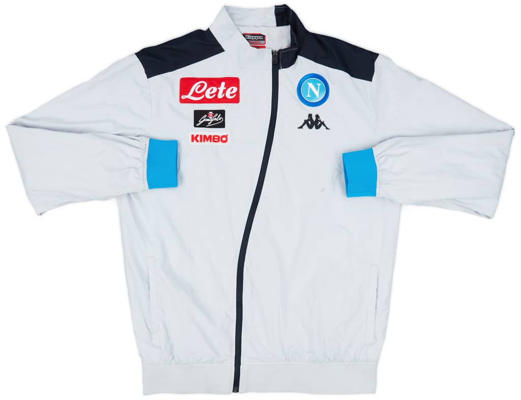 2018-19 Napoli Kappa Track Jacket - 7/10 - (XXL)