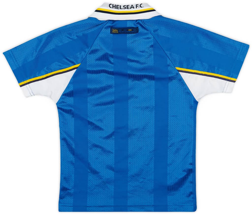 1997-99 Chelsea Home Shirt - 8/10 - (S.Boys)