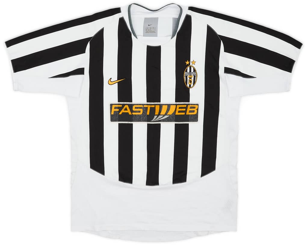 2003-04 Juventus Home Shirt - 7/10 - (XL.Boys)