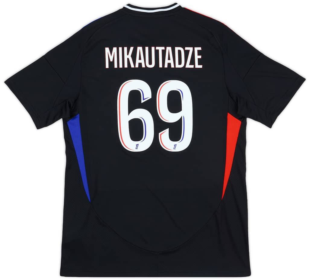 2024-25 Lyon Away Shirt Mikautadze #69